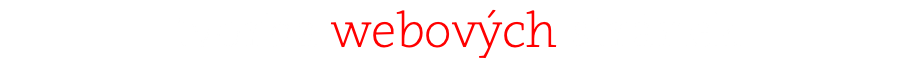 tvorba webových stránek