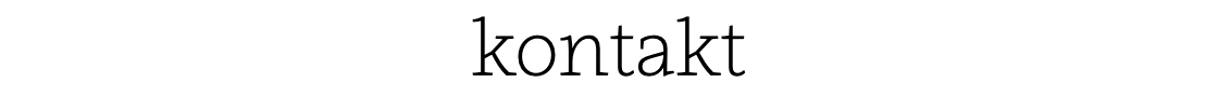 kontakt